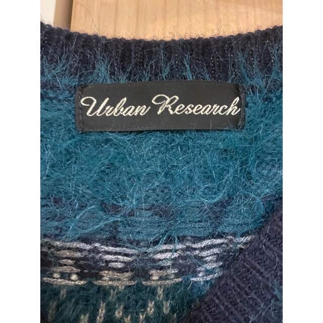 URBAN RESEARCH(アーバンリサーチ)の【即発送】URBAN RESEARCH ノルディック柄ニットP/O レディースのトップス(ニット/セーター)の商品写真