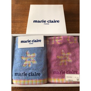 マリクレール(Marie Claire)の新品未使用　marie claireのタオルセット(タオル/バス用品)