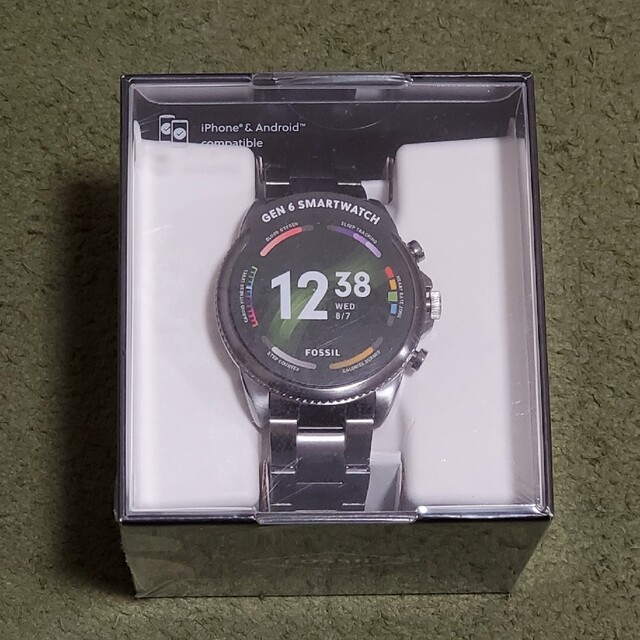 腕時計(デジタル) 【新品未開封】Fossil スマートウォッチ Gen6 FTW4059