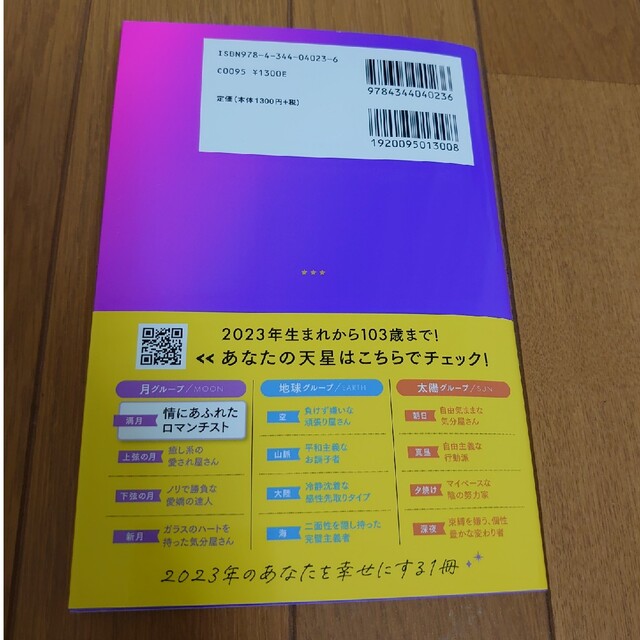 幻冬舎(ゲントウシャ)の星ひとみの天星術　満月〈月グループ〉 ２０２３ エンタメ/ホビーの本(趣味/スポーツ/実用)の商品写真