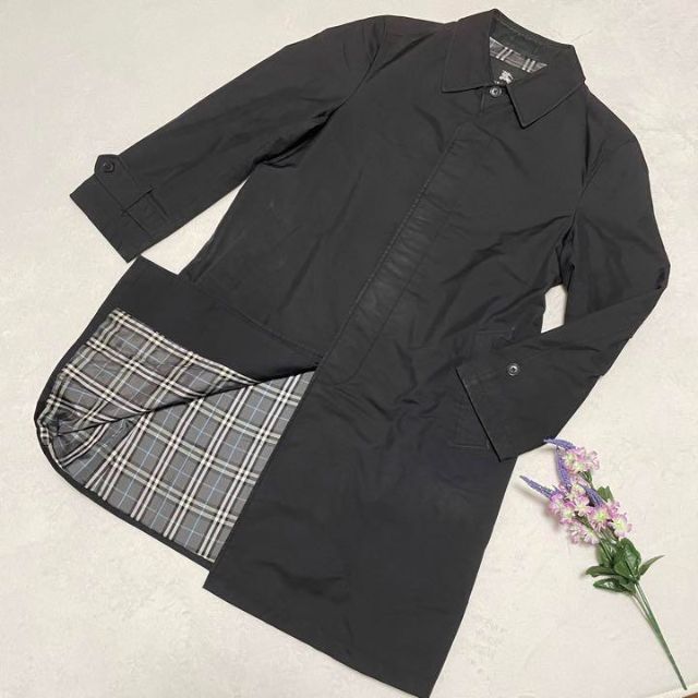213【美品】BURBERRY BLACK LABEL トレンチコート-