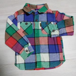 エフオーキッズ(F.O.KIDS)のF.O.KIDS チェック柄シャツ(Tシャツ/カットソー)