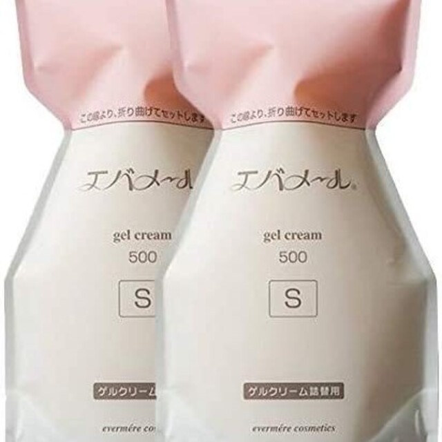 期間限定　エバメール ゲルクリーム 詰替用 500g 【Sタイプ】