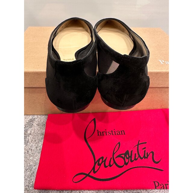 Christian Louboutin(クリスチャンルブタン)の美品　ルブタン　フラットシューズ レディースの靴/シューズ(バレエシューズ)の商品写真