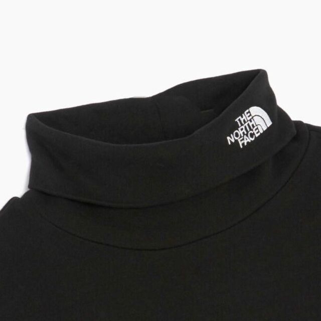 THE NORTH FACE(ザノースフェイス)の海外限定　The North Face ボックス　ロゴ　Tシャツ　ブラック　長袖 メンズのトップス(Tシャツ/カットソー(七分/長袖))の商品写真