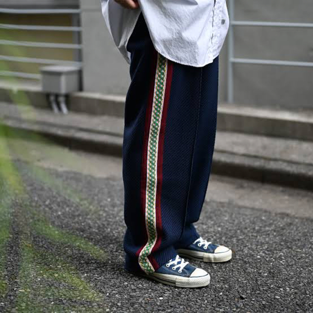 Sasquatchfabrix. TRACK PANTS Navyメンズ