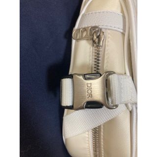 Christian Dior - Dior × sacai ホワイト サドルバッグの通販 by ...