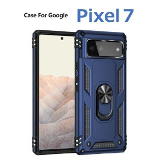 グーグルピクセル(Google Pixel)のGoogle Pixel 7 ケース ブルー 耐衝撃(Androidケース)