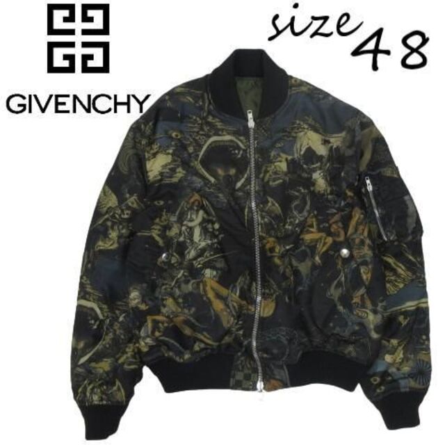 GIVENCHY - 入手困難！【美品】GIVENCHY 総柄リバーシブル ボンバー