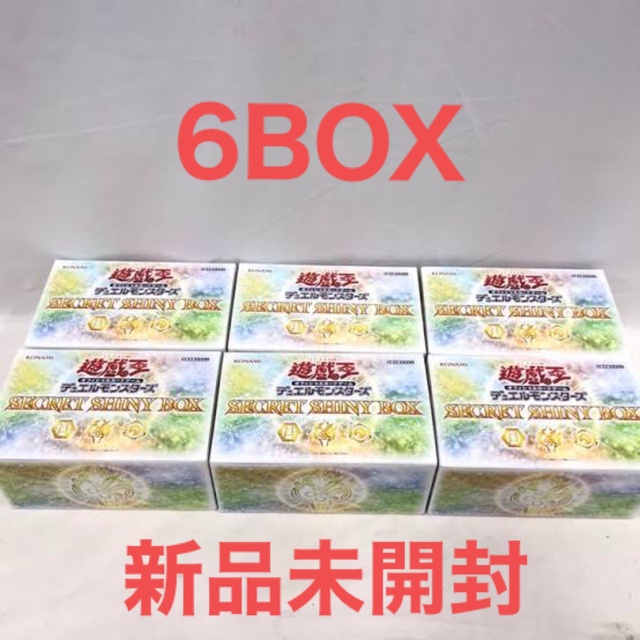 遊戯王デュエルモンスターズ SECRET SHINY BOX 6BOX