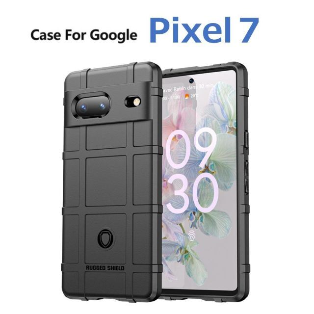 Google Pixel(グーグルピクセル)の専用クリアケース付き Google Pixel 7 ケース ブラック アーミー スマホ/家電/カメラのスマホアクセサリー(Androidケース)の商品写真