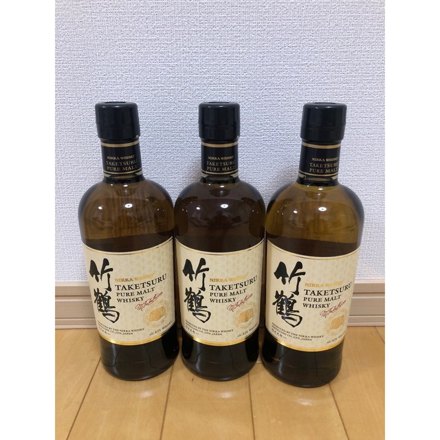18%OFF ニッカ 竹鶴 ピュアモルト3本 elipd.org