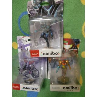 ニンテンドウ(任天堂)のamiibo 3個セット  ダークサムス /サムス /リドリー(アニメ/ゲーム)