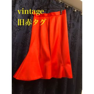 ヴィヴィアンウエストウッド(Vivienne Westwood)のレア　vivienne westwood スカート　vintage 旧赤タグ(ひざ丈スカート)