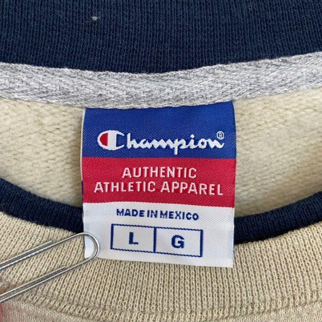 Champion - 【レア】90s チャンピオン 3色タグ 刺繍 刺繍ロゴ 太アーム