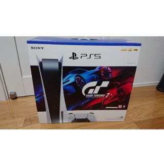 プレイステーション(PlayStation)の新品 プレステ5 PS5 グランツーリスモ 同梱版 (CFIJ-10002)(家庭用ゲーム機本体)