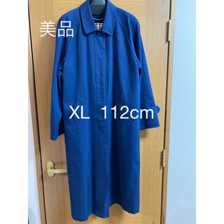 ステンカラーコート　学生コート　ロングコート　メンズ　レディース XL(ロングコート)