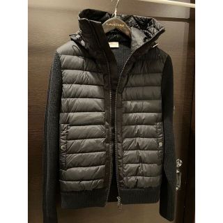 モンクレール(MONCLER)のモンクレール　ハイブリッドニットダウンパーカー(ダウンジャケット)