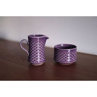 ロイヤルコペンハーゲン(ROYAL COPENHAGEN)のQuistgaard クイストゴー コーディアル シュガーボウル&クリーマー(陶芸)