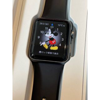 アップルウォッチ(Apple Watch)のApple Watch Series 3 38mm GPS(腕時計(デジタル))