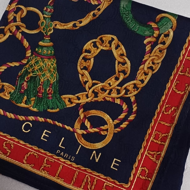 celine - 値下げ📌セリーヌ☆大判ハンカチーフ58×58の通販 by りん's ... 値下げ????セリーヌ☆大判ハンカチーフ58×58