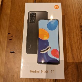 シャオミ Xiaomi Redmi Note 11 グラファイトグレー(スマートフォン本体)