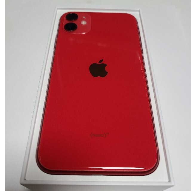 iPhone - ○SIMフリー○美品○iPhone 11 128GB○バッテリー89%○レッド ...