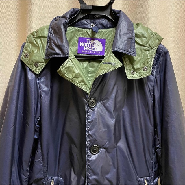 THE NORTH FACE - ノースフェイスパープルレーベル フード付き中綿