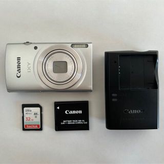 キヤノン(Canon)の【ジャンク品】Canon キヤノン　デジタルカメラ　IXY 200 シルバー(コンパクトデジタルカメラ)