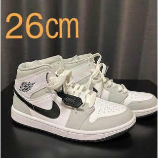 ナイキ(NIKE)の値下げ★Nike Wmns Air Jordan 1 Mid "Grey Fog(スニーカー)