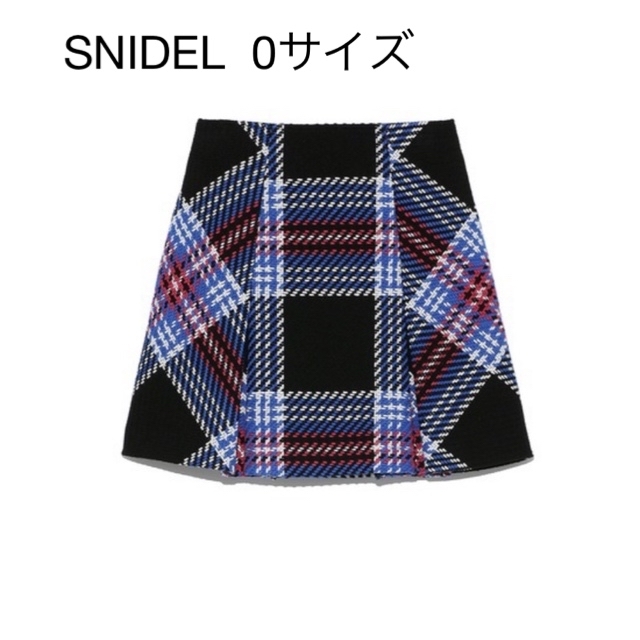 SNIDEL(スナイデル)のロービングチェックミニスカ レディースのスカート(ミニスカート)の商品写真