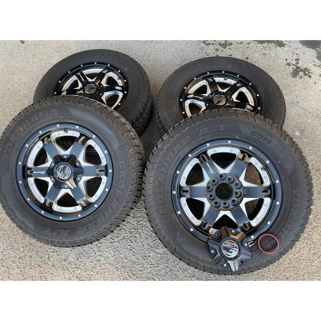 225/70R16 ジオランダーA/TG015  アルミ　レアマイスターマストロ