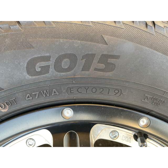 225/70R16 ジオランダーA/TG015  アルミ　レアマイスターマストロ 自動車/バイクの自動車(タイヤ・ホイールセット)の商品写真