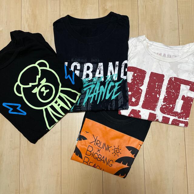 BIGBANG Tシャツ　4枚セット エンタメ/ホビーのCD(K-POP/アジア)の商品写真