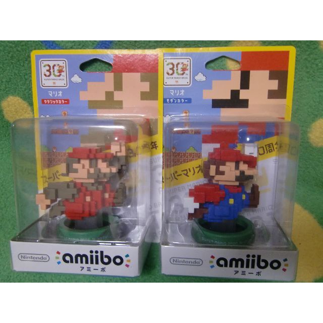 amiibo 2個セット マリオ　クラシックカラー/ マリオ　モダンカラー