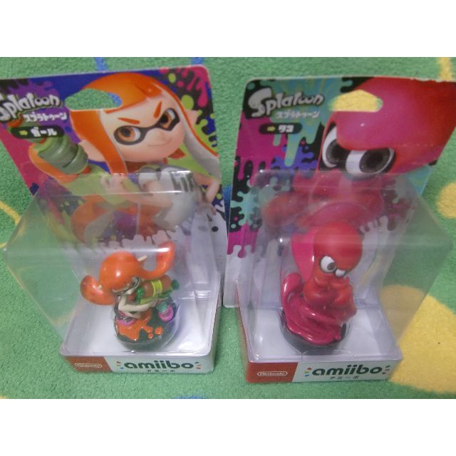 最終値引後 amiibo 2個セット スプラトゥーン ガール /タコ