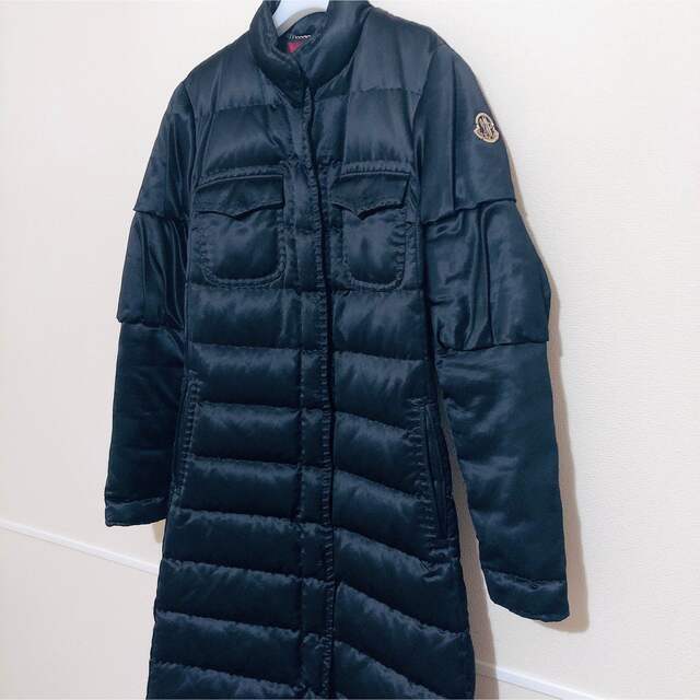 MONCLER(モンクレール)の★モンクレール★最高級ガムルージュダウンコート黒S レディースのジャケット/アウター(ダウンコート)の商品写真