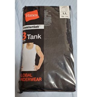 ヘインズ(Hanes)のHanes ヘインズ タンクトップ黒 3枚組(タンクトップ)