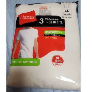 ヘインズ(Hanes)のHanes ヘインズ クルーネックTシャツ白 3枚組(Tシャツ/カットソー(半袖/袖なし))