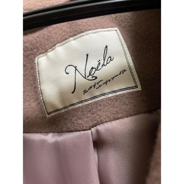 美品】Noela ノエラ ファーティペット付フレアチェスターコート