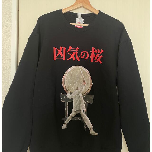 WACKO MARIA 凶気の桜 CREWNECKT-SHIRT 22ss 黒