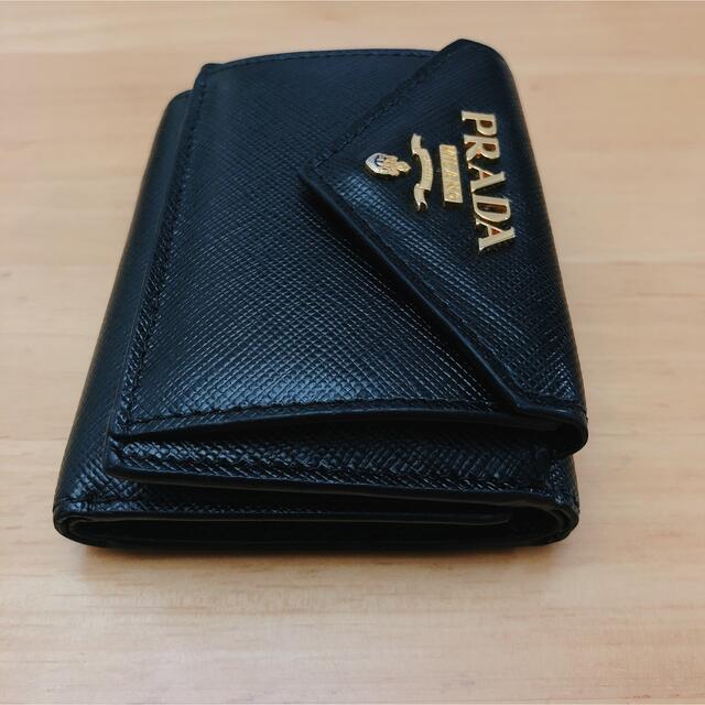 【新品未使用品】 PRADA 1PP027 レザー サフィアーノ ミニウォレット