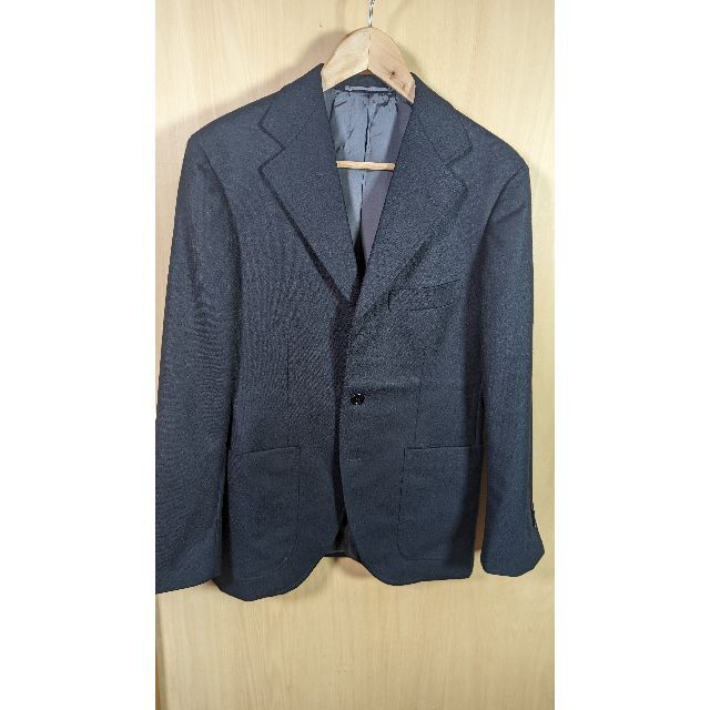 71cm襟から裾身幅SALE LIVERANO & LIVERANO ウール フランネル ジャケット