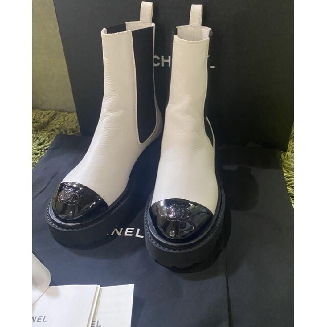 シャネル CHANEL ショートブーツ 35 新品 vimaseguridad.com