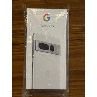 グーグルピクセル(Google Pixel)のGoogle pixel 7 Pro Snow(スマートフォン本体)