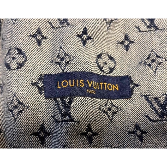 LOUIS VUITTON(ルイヴィトン)のルイヴィトン nigo デニムジャケット サイズ52 青 メンズのジャケット/アウター(Gジャン/デニムジャケット)の商品写真