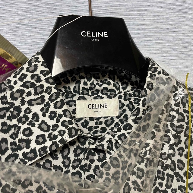 保証書付】 celine Shirt Leopard Loose Hawaiian 【20AW】希少サイズ