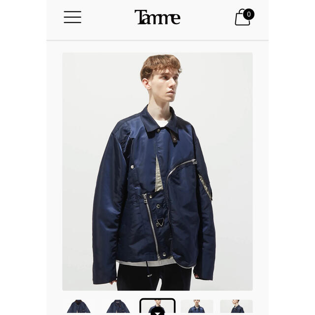 sacai(サカイ)のTamme ボンバージャケット メンズのジャケット/アウター(ブルゾン)の商品写真