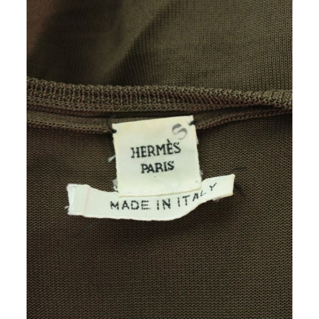 HERMES エルメス カーディガン 40(M位) 茶 【古着】 HERMES エルメス カーディガン 40(M位) 茶 【古着】