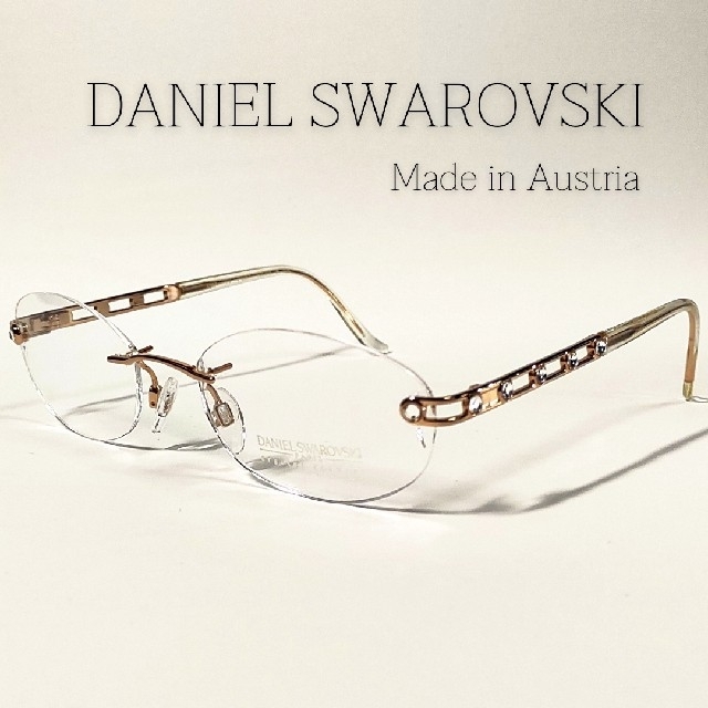 DANIEL SWAROVSKI メガネフレーム ツーポイント 01 完璧 dtwg.co.uk